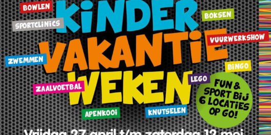 Kindervakantieweken tijdens de meivakantie