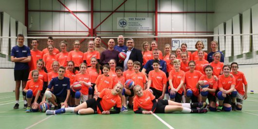 Volleybalschool VC Intermezzo en SRGO een succes