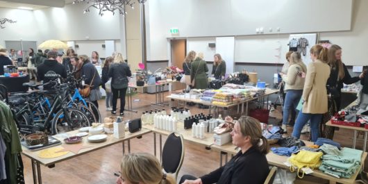 Gezellige en succesvolle beurs in Dorpstienden