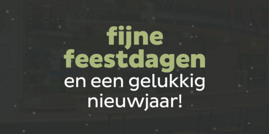 Fijne feestdagen!