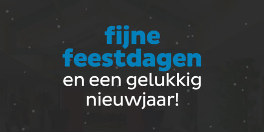 Fijne feestdagen!