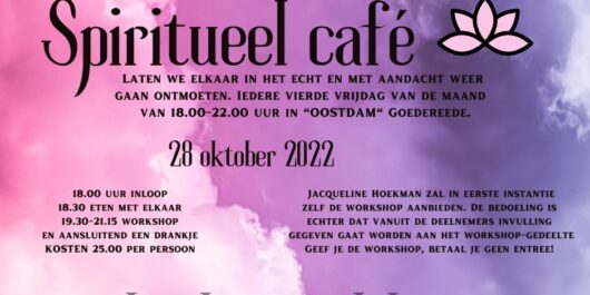 Iedere vierde vrijdag van de maand: spiritueel café