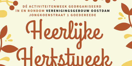 Heerlijke herfstweek