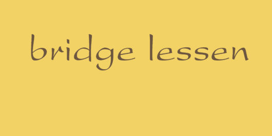 Heerlijke herfstweek Bridge